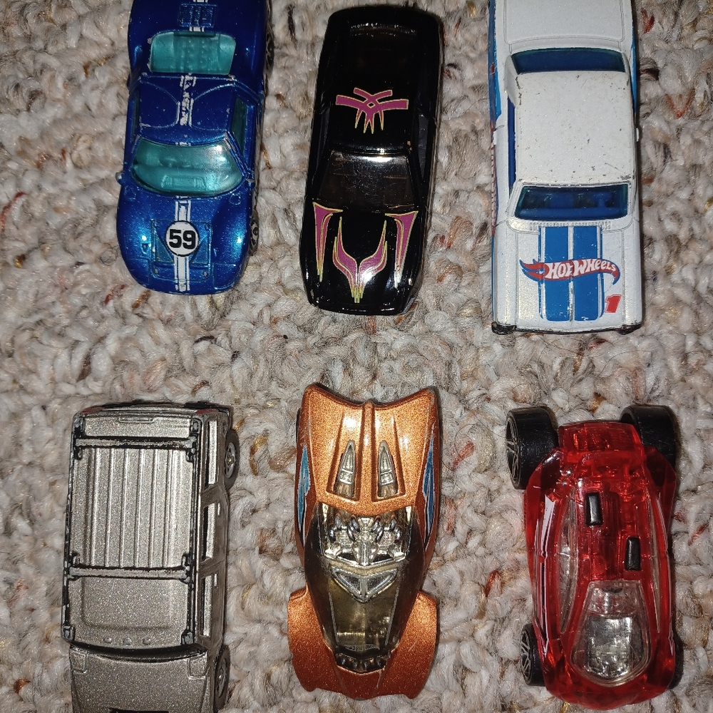 Hot Wheels Toy Car Set Of Six